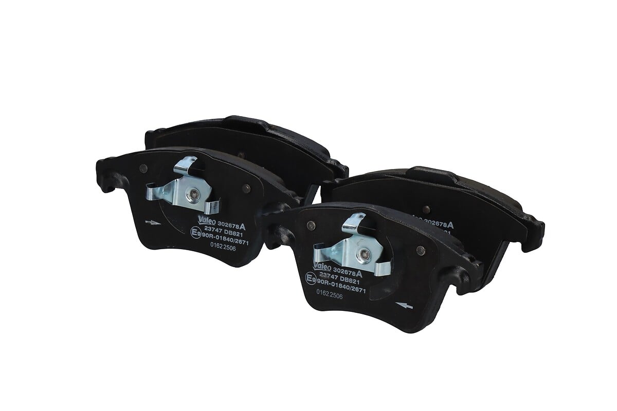 Jeu de 4 plaquettes de frein VALEO ref. 302678A